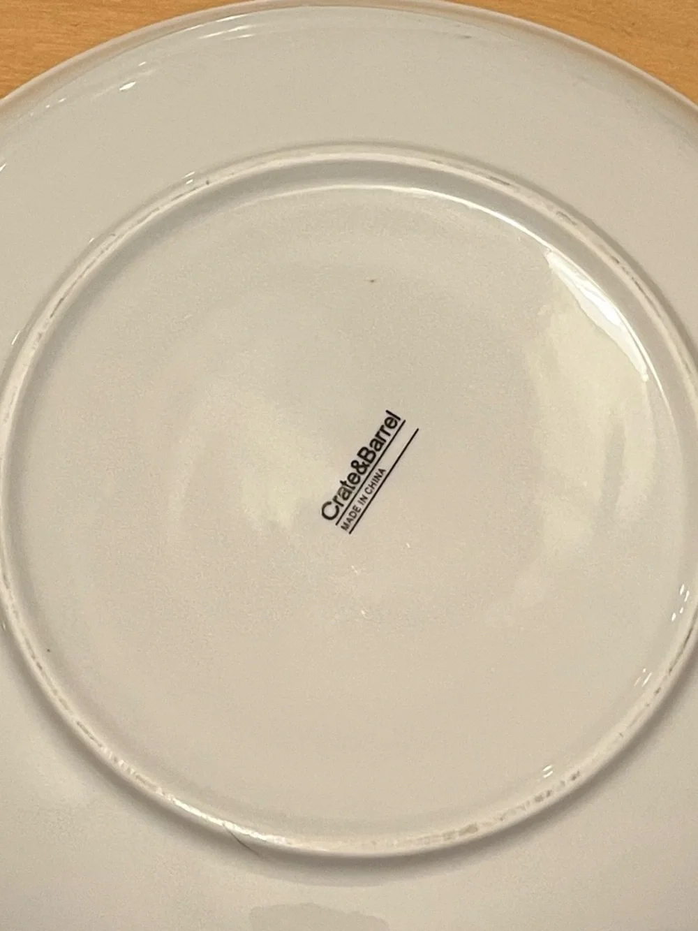 Crate&Barrel classic white